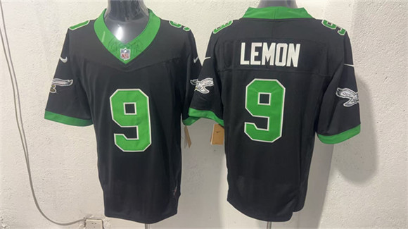 Philadelphia Eagles #9 Makai Lemon Black 2026 Draft F.U.S.E Vapor Untouchable Limited Football Stitched Jersey Philadelphia Eagles #9 Makai Lemon Black 2026 Draft F.U.S.E Vapor Untouchable Limited Football Stitched Jersey