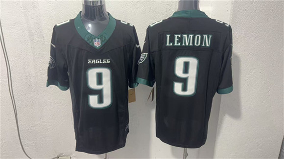 Philadelphia Eagles #9 Makai Lemon Black 2026 F.U.S.E. Draft Vapor Untouchable Limited Football Stitched Jersey Philadelphia Eagles #9 Makai Lemon Black 2026 F.U.S.E. Draft Vapor Untouchable Limited Football Stitched Jersey
