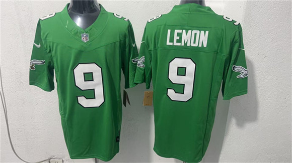 Philadelphia Eagles #9 Makai Lemon Green 2026 F.U.S.E. Draft Vapor Untouchable Limited Football Stitched Jersey Philadelphia Eagles #9 Makai Lemon Green 2026 F.U.S.E. Draft Vapor Untouchable Limited Football Stitched Jersey