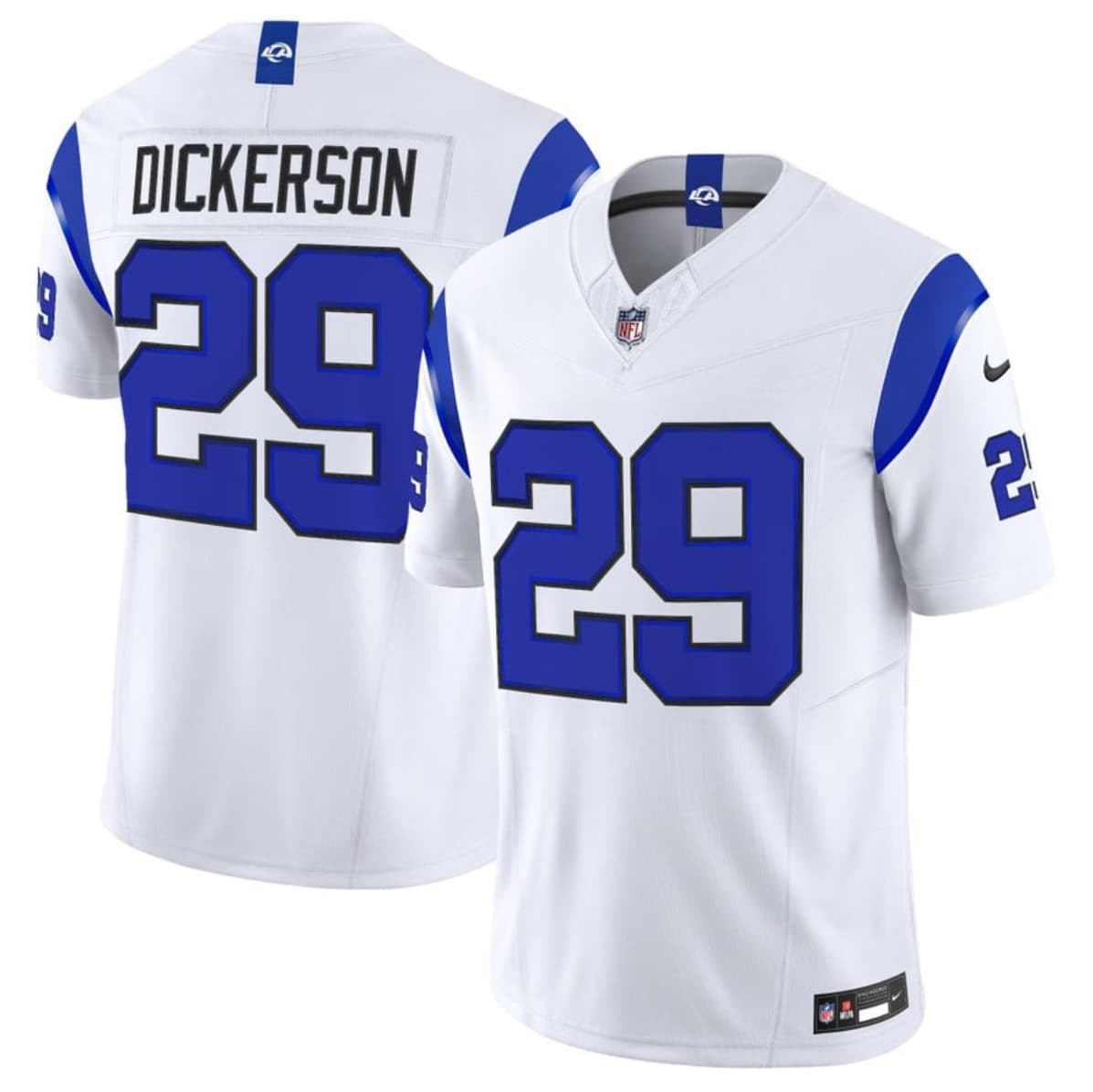 Los Angeles Rams #29 Eric Dickerson White 2026 F.U.S.E. Vapor Limited Football Stitched Jersey