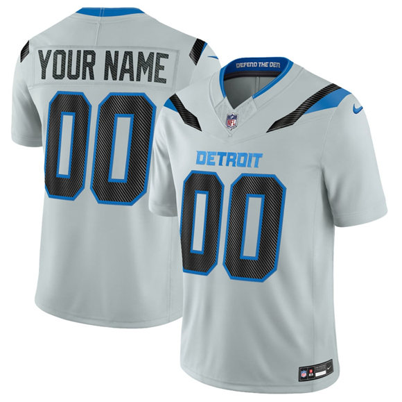 Carolina Panthers Active Player Custom Gray 2026 F.U.S.E. ??Rivalries?? Vapor Untouchable Limited Football Stitched Jersey