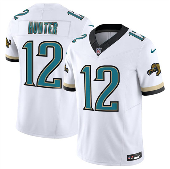 Jacksonville Jaguars #12 Travis Hunter White 2026 F.U.S.E. Vapor Untouchable Limited Football Stitched Jersey