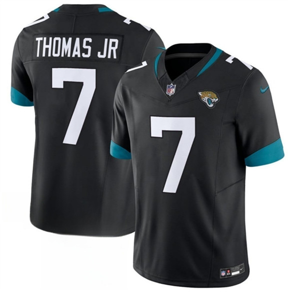 Jacksonville Jaguars #7 Brian Thomas Jr. Black 2026 F.U.S.E. Vapor Untouchable Limited Football Stitched Jersey