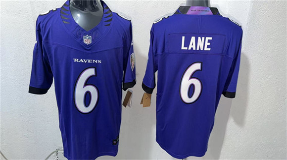 Baltimore Ravens #6 Ja'Kobi Lane Purple 2026 F.U.S.E. Vapor Stitched Limited Football Stitched Jersey Baltimore Ravens #6 Ja'Kobi Lane Purple 2026 F.U.S.E. Vapor Stitched Limited Football Stitched Jersey