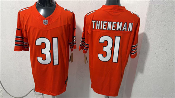 Chicago Bears #31 Dillon Thieneman Orange 2026 F.U.S.E. Vapor Untouchable Limited Football Stitched Jersey