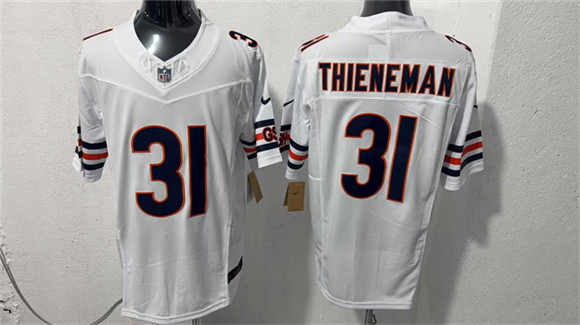 Chicago Bears #31 Dillon Thieneman White 2026 F.U.S.E. Vapor Untouchable Limited Football Stitched Jersey