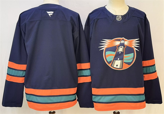 New York Islanders Blank Navy 2026 Stitched Hockey Jersey