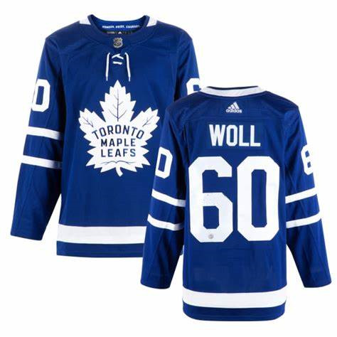 Toronto Maple Leafs #60 Joseph Woll Royal Blue Adidas Stitched NHL Jersey