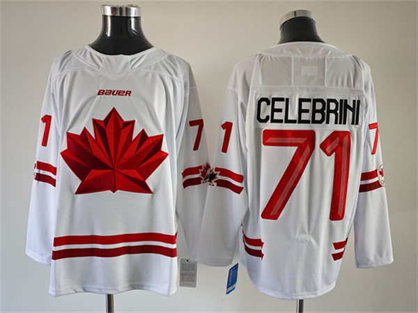 Canada Hockey #71 Anthony Cirelli White Stitched Jersey