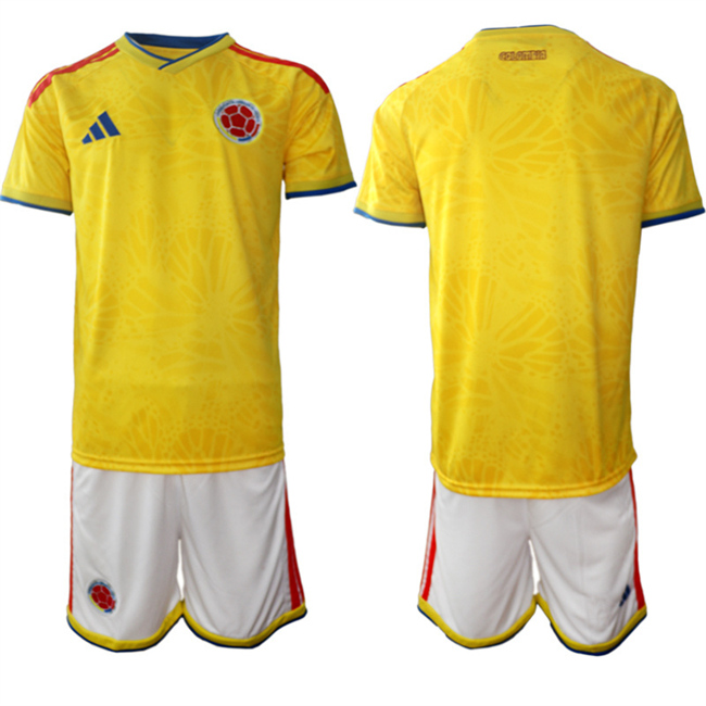 Colombia Team Custom Yellow 2025-26 Home Soccer Jersey Suit