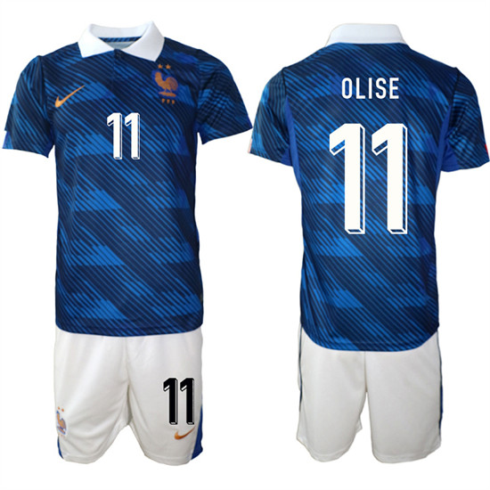 France #11 OLISE National Team FIFA x World Cup 2026 Home On Field Jersey France #11 OLISE National Team FIFA x World Cup 2026 Home On Field Jersey
