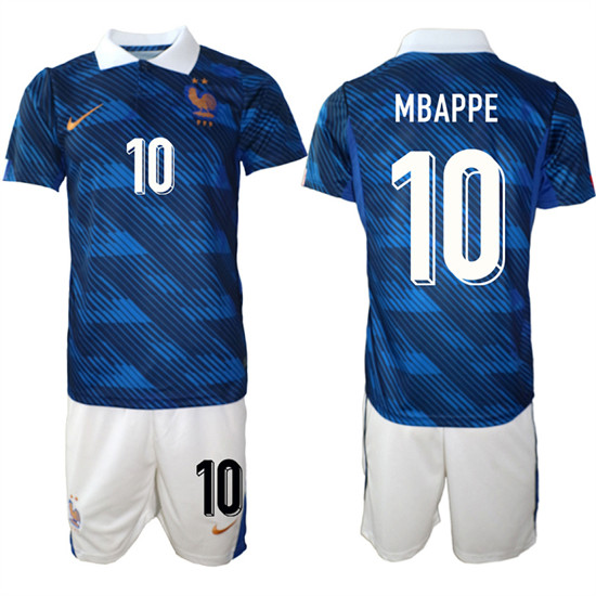 France #10 MBAPPE National Team FIFA x World Cup 2026 Home On Field Jersey France #10 MBAPPE National Team FIFA x World Cup 2026 Home On Field Jersey
