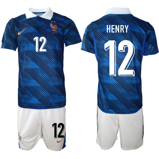 France #12 HENRY National Team FIFA x World Cup 2026 Home On Field Jersey France #12 HENRY National Team FIFA x World Cup 2026 Home On Field Jersey