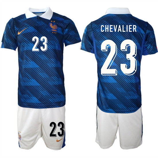 France #23 CHEVALIER National Team FIFA x World Cup 2026 Home On Field Jersey France #23 CHEVALIER National Team FIFA x World Cup 2026 Home On Field Jersey