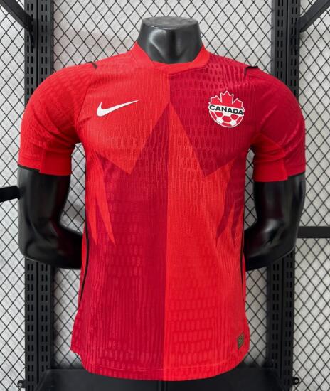 Canada Blank Red 2026 World Cup National Team Soccer Jersey Canada Blank Red 2026 World Cup National Team Soccer Jersey