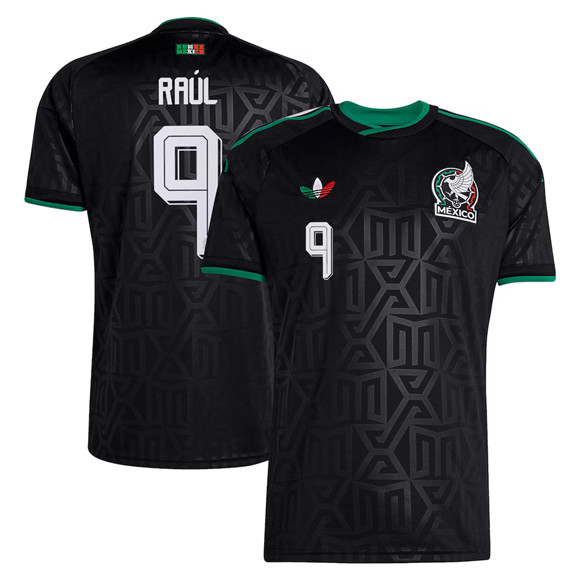 Mexico #9 Ral Jimanez Black 2026 Soccer Jersey Suit
