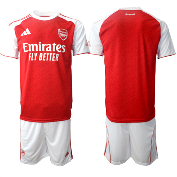 Arsenal F.C Blank 2026 Red Home Soccer Jersey Suit